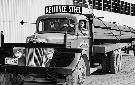 Reliance Steel Original Antique Truck