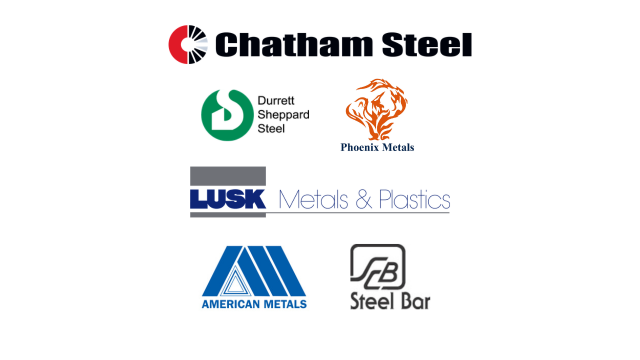 Chatham Steel Corporation, Durrett Sheppard Steel Co., Phoenix Metals Company, Lusk Metals, American Metals Corporation, Steel Bar Corporation, and Engbar Pipe and Steel Company