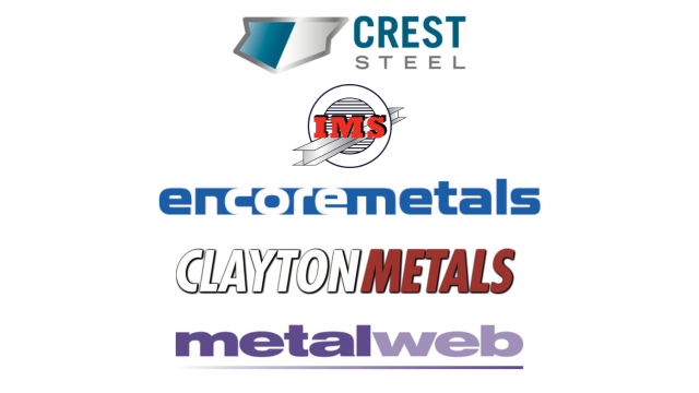 Crest Steel Corporation, Industrial Metals and Surplus, Inc., Encore Group, Clayton Metals, Inc., and Metalweb Limited.