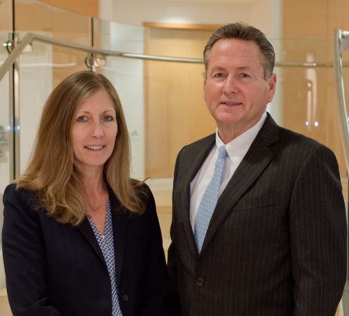 Karla Lewis and James Hoffman